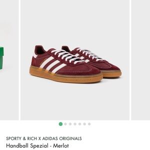 Adidas Originals Men's Handball Spezial - Merlot - woman 9.5